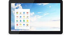 C-Tile 22 Gen II, Chromebase, todo-en-uno, Panel PC Táctil, touchscreen, touch display, Chrome OS, Google, Apps